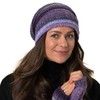 LIERYS Bernardo Oversize Turn-Up Hat - Winter Beanie with Fleece