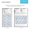 WOVENX Organic Incontinence Pads for Kids & Toddlers - 5