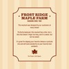 Frost Ridge Maple Farm, Champagne Maple Mustard (8 Ounce)
