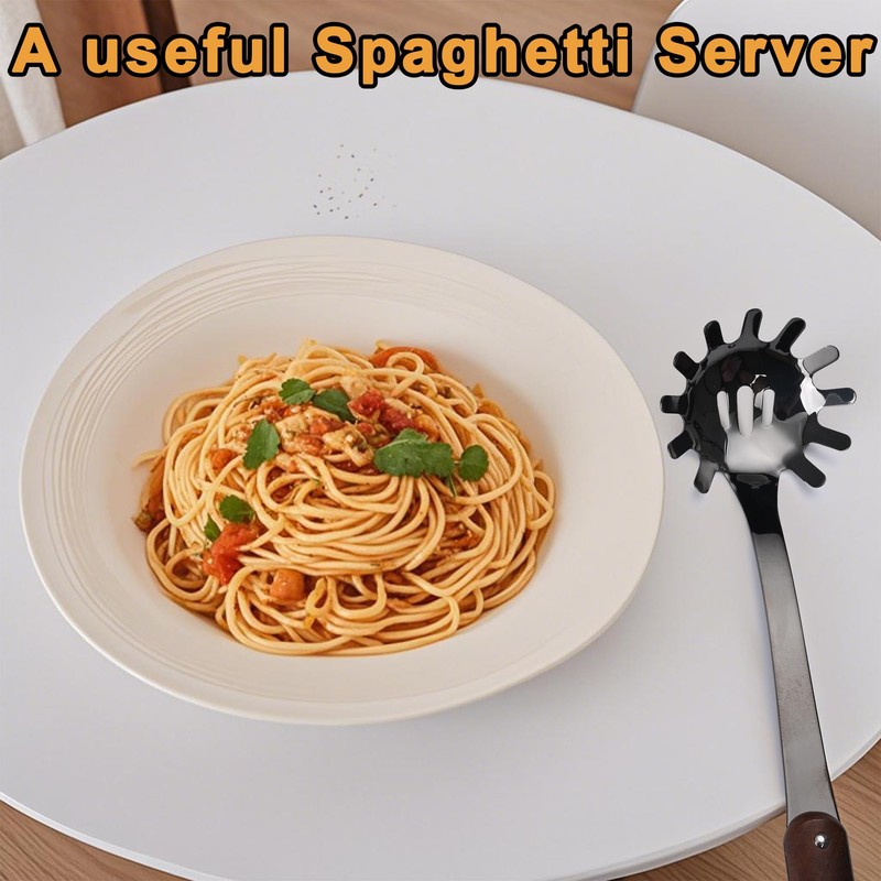 Stainless Steel Mirror Polished Kitchen Utensils Set - 6pcs Cooking