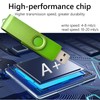 WISEORANGE USB 2.0 Memory Sticks, 32 GB, Rotate High Speed