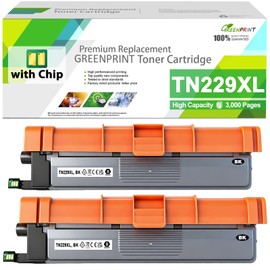 229XL TN229XL TN-229XL Toner Cartridges Replacement for Printers HL-L3220CDW HL-L3280CDW HL-L3295CDW HL-L3300CDW HL-L8245CDW MFC-L3720CDW MFC-L3765CDW MFC-L3780CDW MFC-L8395CDW ( 2 Blacks )
