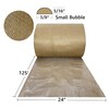 Bubble Cushioning Protective Packaging, kraft paper (125' Length x 24"