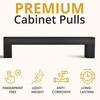MEGA HANDLES 12 Pack I Cabinet Pulls 5.5 Inch, Stainless