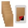 Rubber Bond Self-Adhesive Rubber Wall Outlet Cover Plate 5 Pack