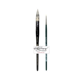 Leonard Aquarys Series 872 RO Wash Brush Vegan No. 3 + 1 Piece Mini Da Vinci Nova Synthetic 1570