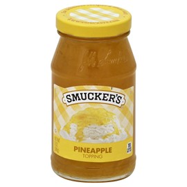Smucker's Pineapple Spoonable Ice Cream Topping, 12 oz