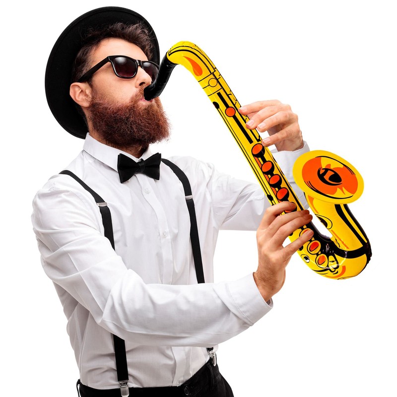 WIDMANN Inflatable Saxophone aptafêtes ac1729 ? 55 cm