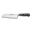 Wüsthof Santoku knife, 7", Black