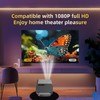 Cacacol P20 Pro Smart Projector with WiFi 6 and Bluetooth,