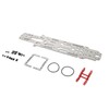 RC Car Chassis Plate Narrow Vertical High Traction Carbon Fiber
