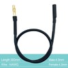6PCS 4.0mm Banana Gold Bullet Connector Extension Cable for RC