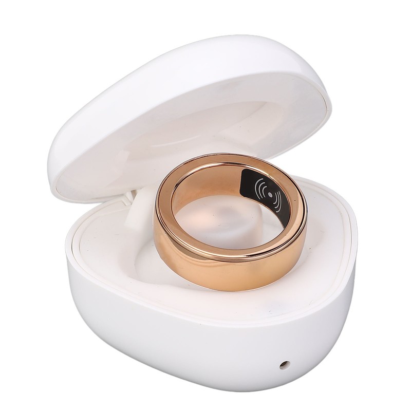 HR214 Smart Ring Waterproof Sleep Monitoring Step Counting IP68 Waterproof