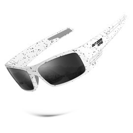 OUTDOORKING Polarized Sports Sunglasses for Men Women Wrap Around Unbreakable Frame Cycling Fishing Sunglasses UV Protection for Fishing Driving Cycling