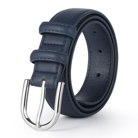 WELROG Kids Belts for Boys and Girls PU Leather Belt for School Uniform Casual Jeans