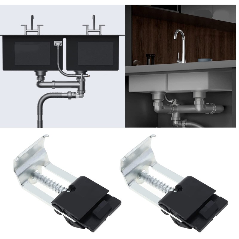 10Pcs Undermount Sink Clips Kitchen Sink Clips Installation Repair Hardware