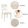 PATIKIL Chair Seat Covers Rectangle, 4 Pack Washable Dining Chair