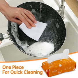 Convenient Travel Dishwashing Kit, Portable Travel Size Dishwashing Kit, Efficient Cleaning Dishwashing Kit