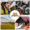 Brass Quick Couplings, Pack of 2 1 Inch Hose Connection,