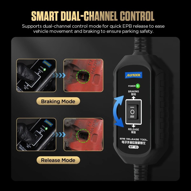 AUTOOL EPB Tool Electronic Parking Brake Tool Kit EPB Emergency
