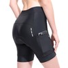 Eco-daily Women's 5"/8" Bike Shorts 4D Padded Zipper Pockets Cycling