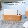 PAVIKE Card Stand, 2 Pieces, Business Card Stand, Wooden Card