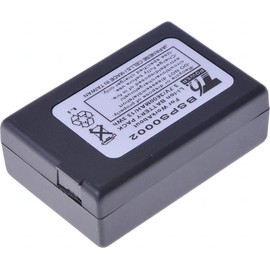 T6 Power Akku für Zebra Barcode-Scanner, Teilenummer 1050494-002, Li-Ion, 3,7 V, 3600 mAh (13,3 Wh), schwarz