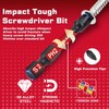 Geinxurn Impact Screwdriver Bits Set, 33 Pieces 2”Multi Head Magnetic