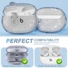for Beats Studio Buds/Studio Buds Plus Case Cover Clear 2021/2023