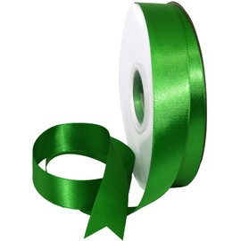 Morex Ribbon 088 Double Face Satin Ribbon Classic Green
