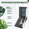 Mens Wallets, Retro Bifold Leather Wallet, Card Cases & Money
