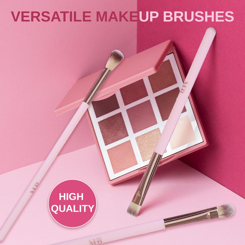 14pc Ultimate Beauty Brush Collection - Full Makeup Eyelash Curler