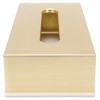 Gold Stainless Steel Tissue Box, Decorative Metal Tissue Holder Cover