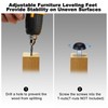 PATIKIL M8 Furniture Leg Leveling Feet, 8 Pcs 8mm x
