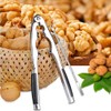 thirei Nutcracker walnuts, zinc die-cast stainless steel with walnut needles,