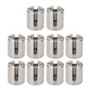 10Pcs Wire Rope Cross Cable Clamps Stainless Steel Wire Rope