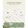 FAUNNA 100% Cotton Pillow Protectors, Bed Bug Proof, Hypoallergenic, Featuring