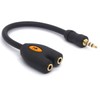 Tomost 3.5mm Headphone Microphone Splitter, 3.5 TRRS Audio Microphone Y
