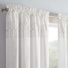 Vue Arashi Modern Boho Decorative Ombre Rod Pocket Window Curtain