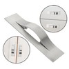 Levemolo Modern Zinc Alloy Cabinet Handles Invisible Door Pulls for