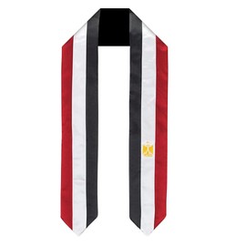 Vision Wear Egypt Flag Graduation Sash/Stole International Study Abroad Adult Unisex