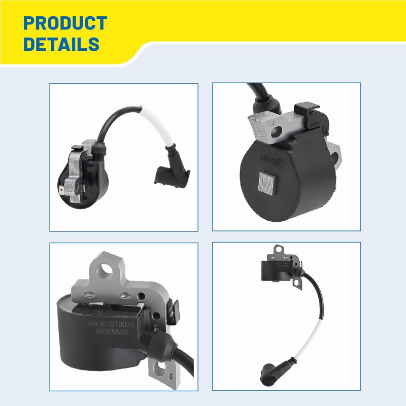 FitBest Ignition Coil for Stihl 046, 064, 066, MS460, MS650,
