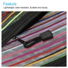 sourcing map Pack of 6 Mesh Zipper Pockets B6 Colourful