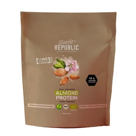 HARVEST REPUBLIC Organic Almond Protein Powder Natural 750 g Vegan Protein Powder from Organic Almonds Up to 13.8 g Protein per Serving Organic Protein Powder without Additives