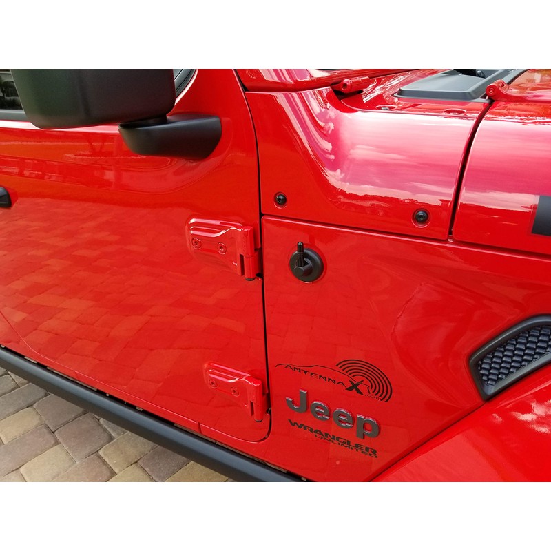 AntennaX Super Shorty (1.5-inch) Antenna for Jeep Wrangler JK JL