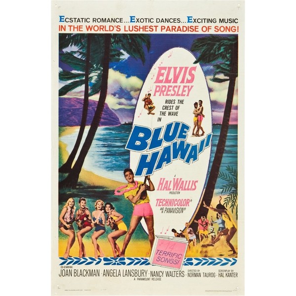 Blue Hawaii Elvis Presley 1961 Movie Poster Masterprint (24 x 36)
