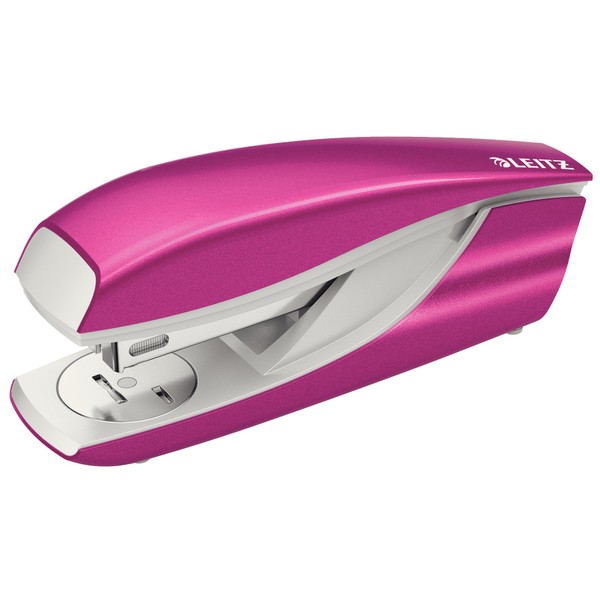 Leitz Stapler, 30 Sheet Capacity, Ergonomic Metal Body, Includes Staples,