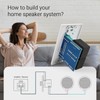 Herdio 100W Volume Control Knob for Speakers, Flush in Wall