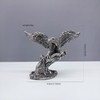 Hosoncovy Small Eagle Figurine Ornament Resin Eagle Sculpture Eagle Statue