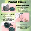 Udbrud Feeder Column, Bird Feeder with 2 Feeding Stands, Grains,